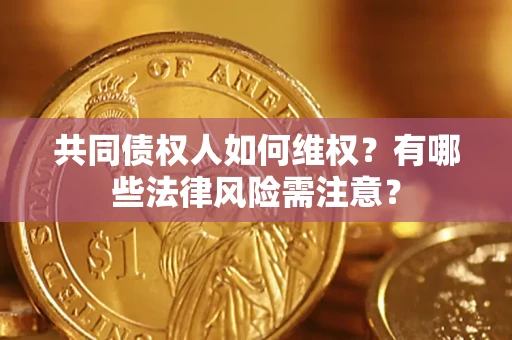 武汉共同债权人如何维权？有哪些法律风险需注意？