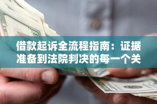 武汉借款起诉全流程指南：证据准备到法院判决的每一个关键步骤