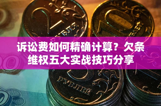 武汉诉讼费如何精确计算？欠条维权五大实战技巧分享