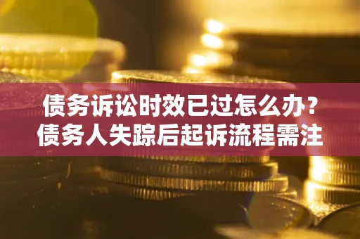 武汉债务诉讼时效已过怎么办？债务人失踪后起诉流程需注意什么？