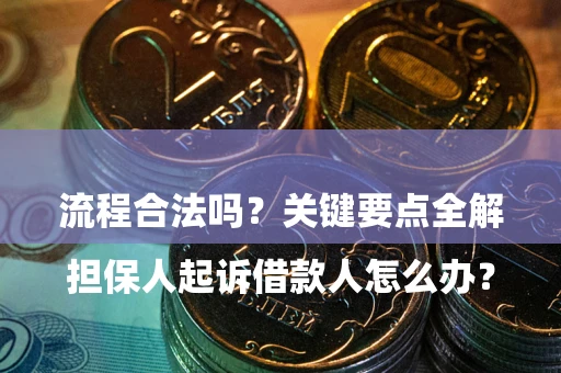 武汉

担保人起诉借款人怎么办？流程合法吗？关键要点全解析
