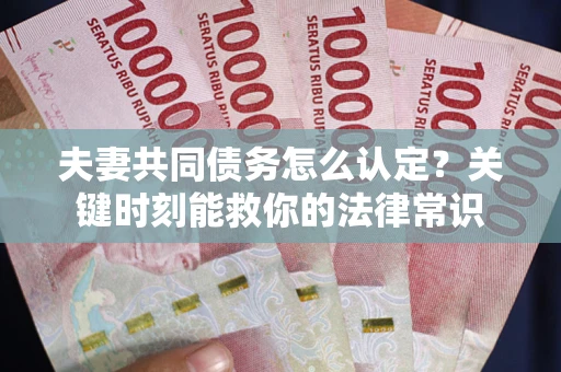 武汉夫妻共同债务怎么认定？关键时刻能救你的法律常识