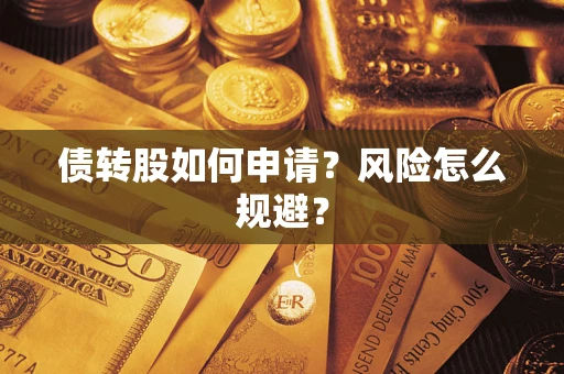 武汉债转股如何申请？风险怎么规避？